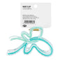 Eklips Green Ribbon Claw Clip for Secure Hair Styling, 1 Count