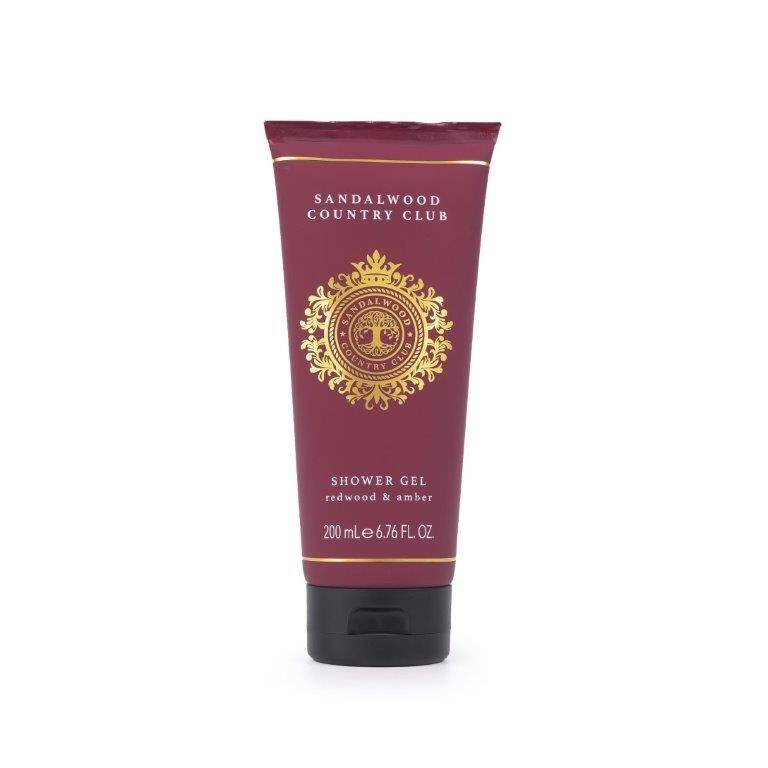 Sandalwood Country Club Redwood & Amber Shower Gel 200 ml