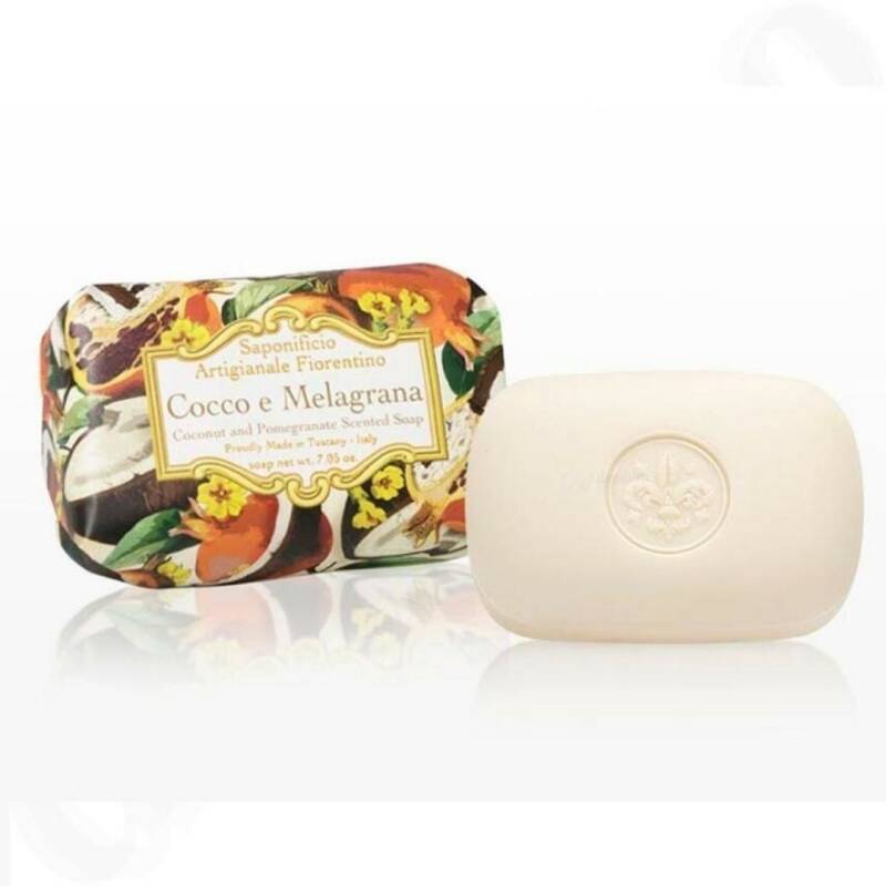 Saponificio Artigianale Fiorentino Coconut & Pomegranate Soap 200g