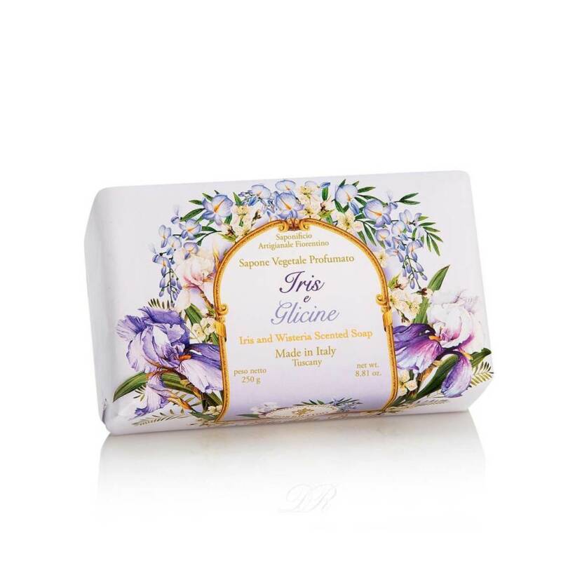 Saponificio Artigianale Fiorentino Iris & Wisteria Soap 250g