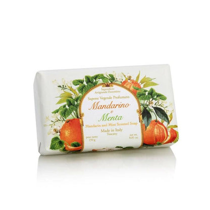 Saponificio Artigianale Fiorentino Tangerine & Mint Soap 250g