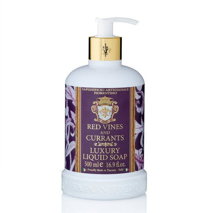 Saponificio Artigianale Fiorentino Red Vines Liquid Soap 500ml