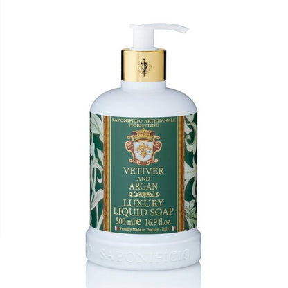 Saponificio Artigianale Fiorentino Vetiver & Argan Liquid Soap 500ml