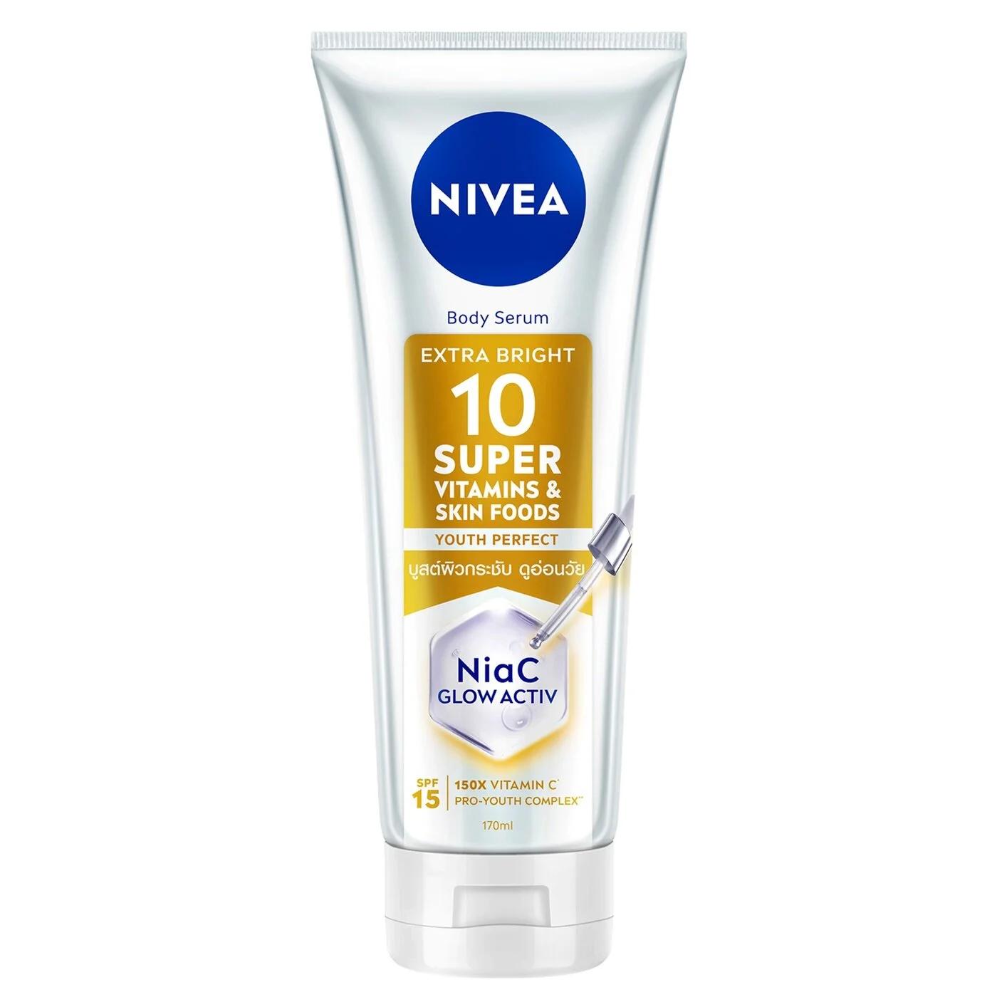 Nivea Super10 Body Lotion Serum Brightening & Firming 170 ml