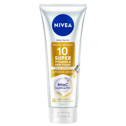 Nivea Super10 Body Lotion Serum Brightening & Firming 170 ml