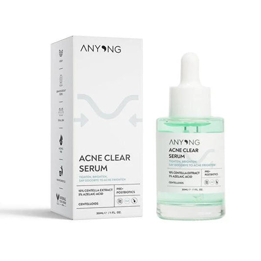 Anyong Acne Clear Serum - Natural Acne Treatment with Centella Asiatica & Azelaic Acid