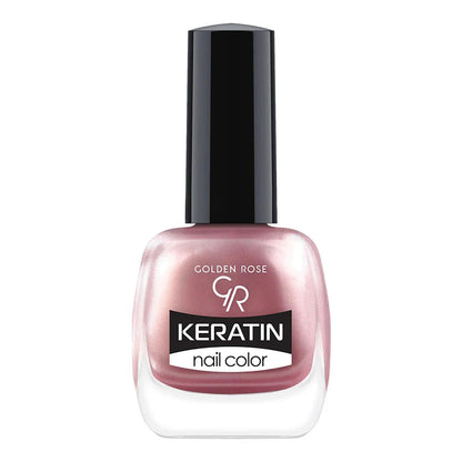 Golden Rose Keratin Nail Color No136 for Shiny Nails