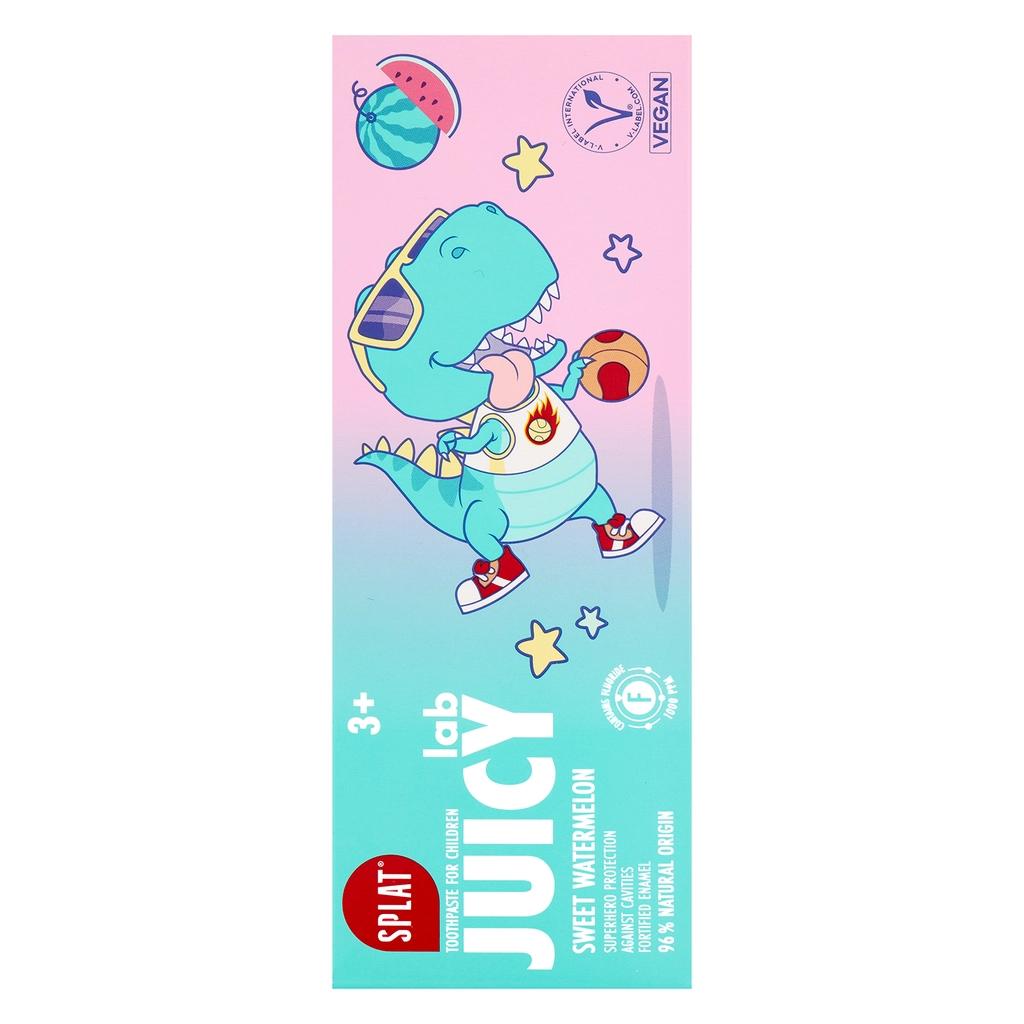 Splat Juicy Lab Watermelon Kids Toothpaste for Ages 3+, 55 ml