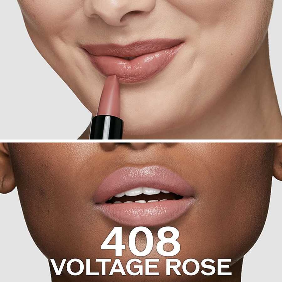 Shiseido Technosatin Gel Lipstick 408 Voltage Rose 3.3g