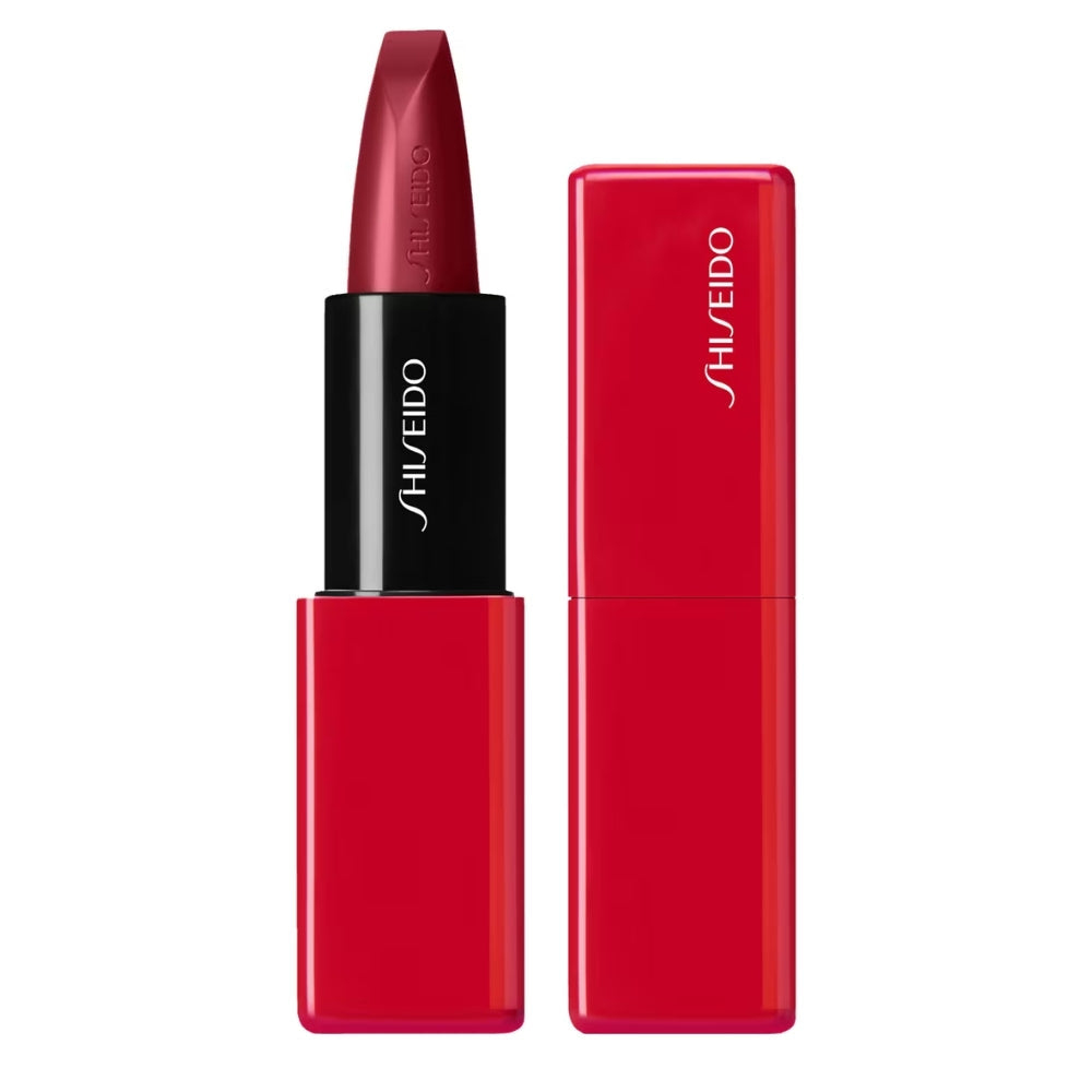 Shiseido Technosatin Gel Lipstick 411 Scarlet Cluster 3.3g