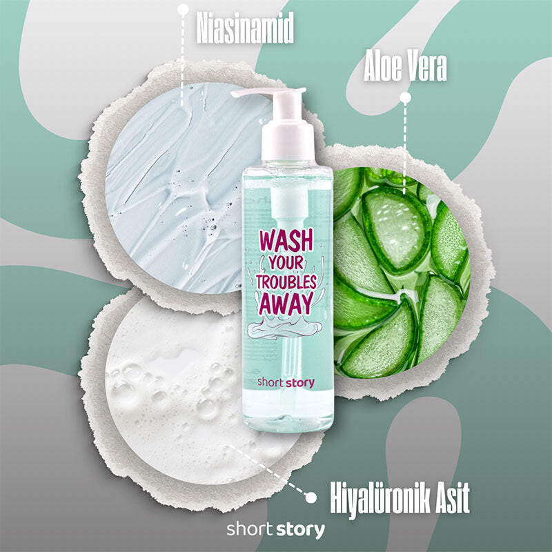 Short Story Wash Your Troubles Away Cleansing Gel 200 ml