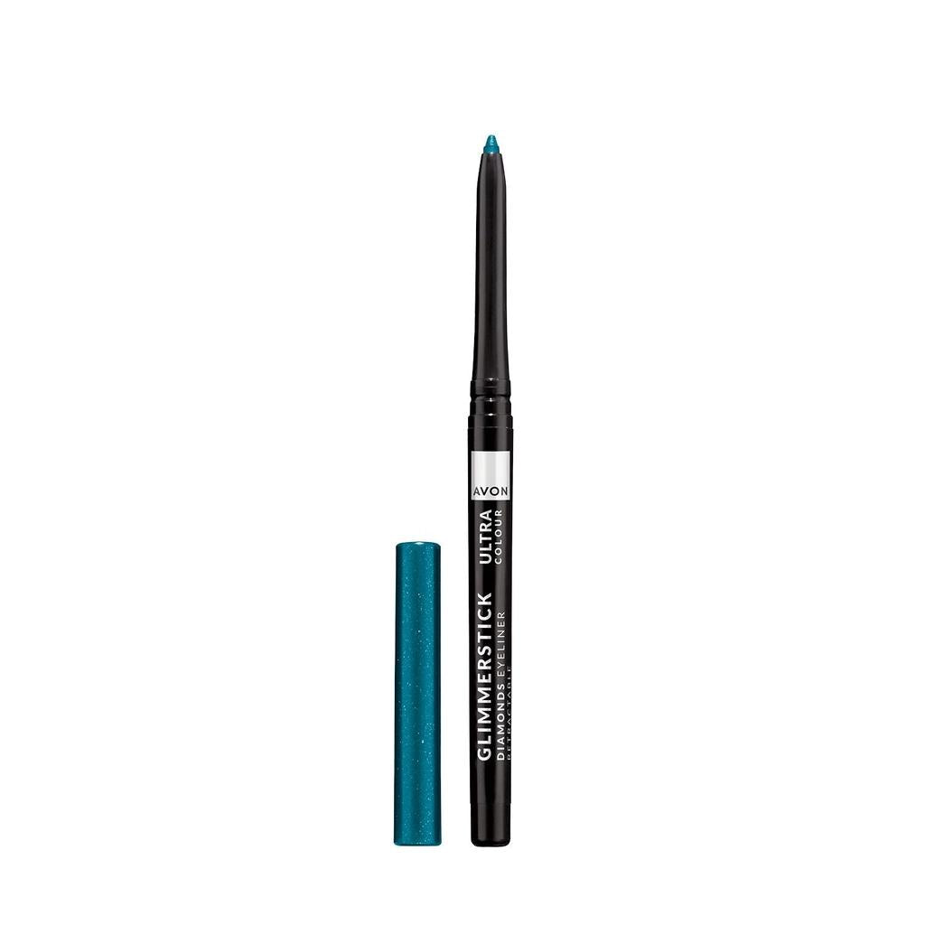 Avon Glimmerstick Retractable Shimmer Eyeliner Aqua Sparkle