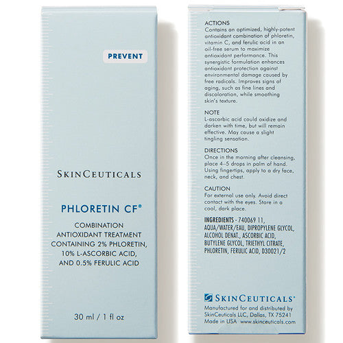 SkinCeuticals Phloretin CF Antioxidant Vitamin C Serum