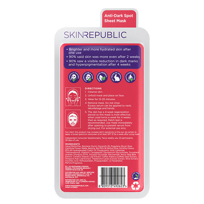 Skin Republic Brightening Vitamin C Face Mask Sheet 25 ml
