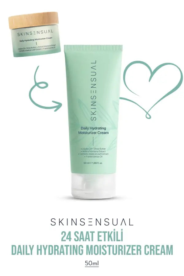 Skin Sensual Daily Hydrating Moisturizer Cream for Dry Skin 50 ml