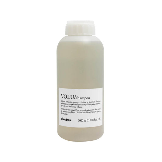 Davines Volu Shampoo - 1000ml Volumizing Hair Care for Fine Hair