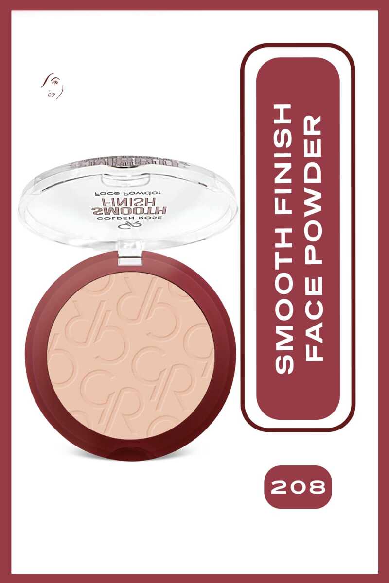 Golden Rose Smooth Finish Face Powder - 208 Matte Powder