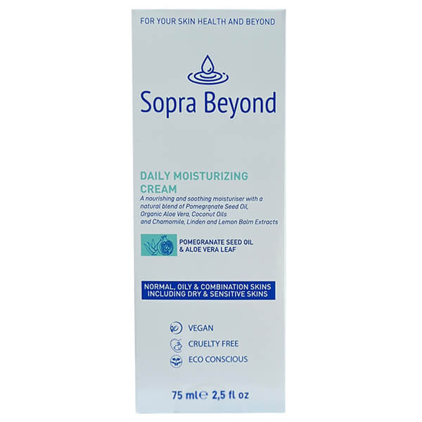 Sopra Beyond Daily Moisturizing Cream for Hydrated Skin 75 ml