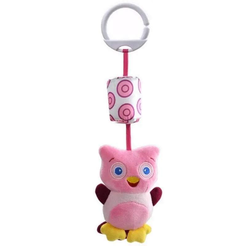 Sozzy Toys Hanging Owl Stroller Toy with Rattle