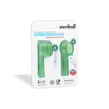 Steriball Electric Toothbrush Sanitizing Cover Green