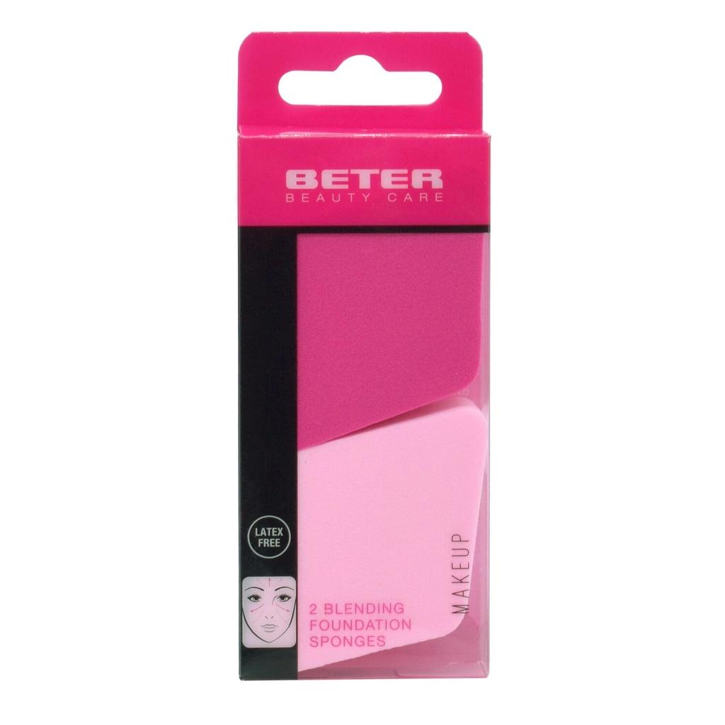 Beter Foundation Sponge Set for Smooth Blending 2 pcs