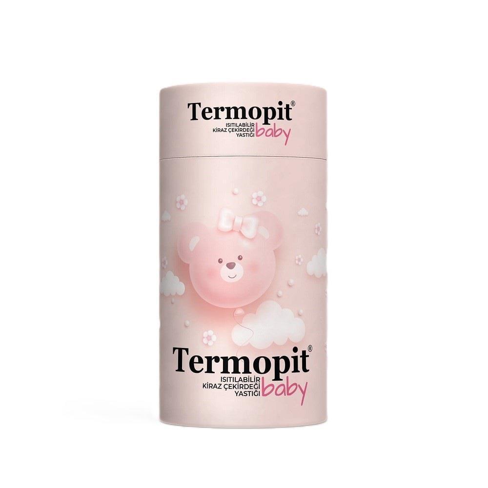 Termopit Baby Cherry Stone Heating Pad with Pink Cover