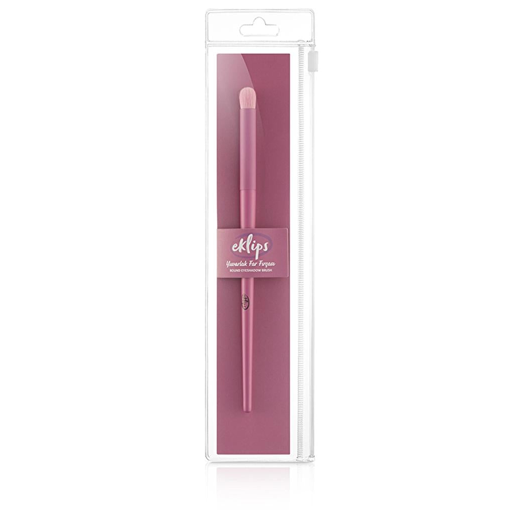 Eklips Colors Round Eyeshadow Brush for Seamless Blending, 1 Count
