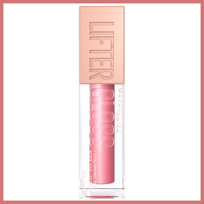 Maybelline New York Lifter Gloss - Moisturizing Lip Gloss with Hyaluronic Acid & Lifting Effect