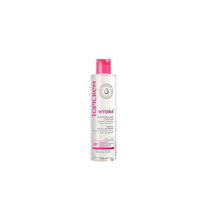 Topicrem Face and Eye Cleansing Water for Sensitive Skin - Gentle, Non-Irritating, 200ml