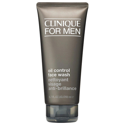 Oil Control Face Wash for Men - Deeply Cleansing Pre-Shave Formula for Normal to Oily Skin
