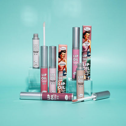 theBalm Berry Fast Lip Oil: Tinted, High-Shine, Non-Sticky - Hydrating Lip Care & Subtle Color