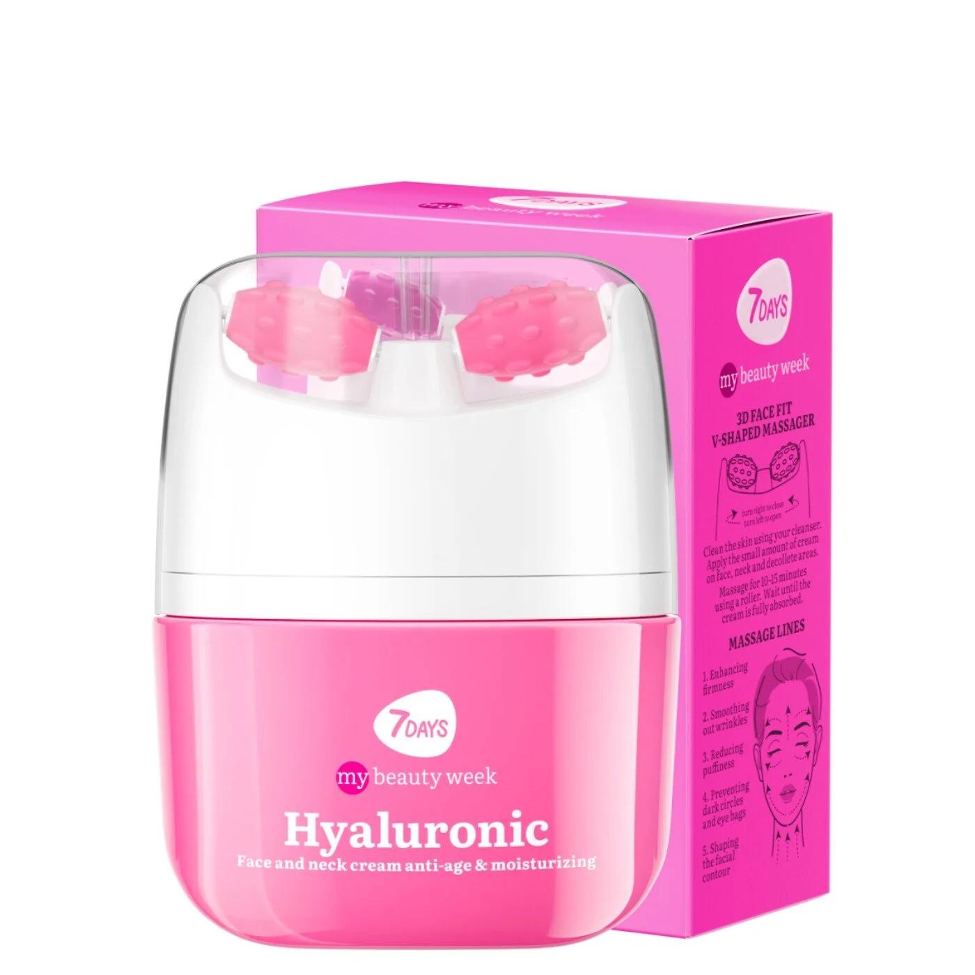 7Days My Beauty Week Hyaluronic Roller Face Cream 40 ml