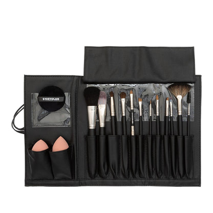 Kryolan Brush Collection Starter Makeup Brush Set 5 Pieces