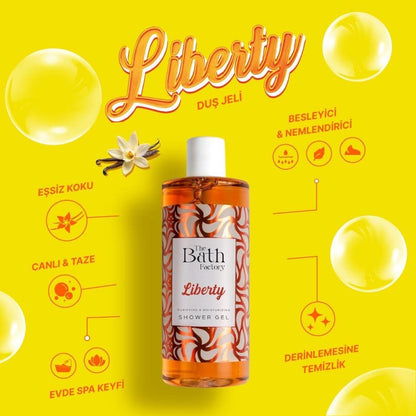 The Bath Factory Liberty Shower Gel for Fresh Skin 400 ml