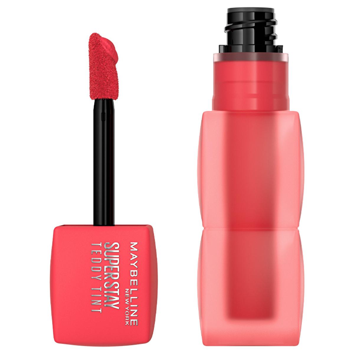 Maybelline Super Stay Teddy Tint: Long Lasting Matte Lip Tint, Buildable Coverage & Versatile Color Ð All-Day Confidence.