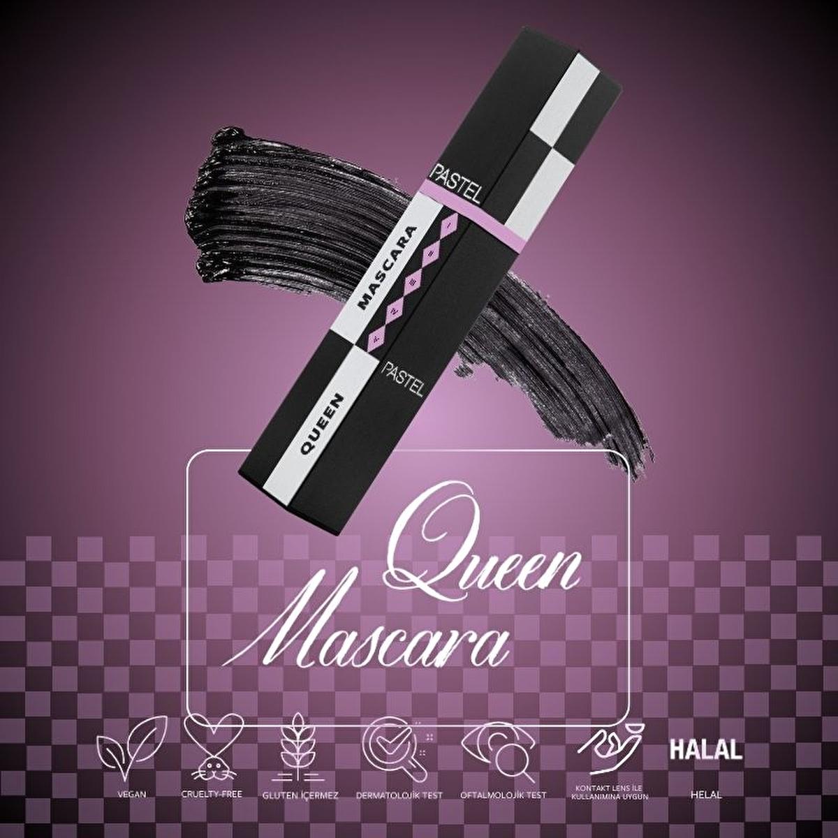 Pastel Queen Long-Lasting, Nourishing Mascara for Volumized & Lifted Lashes