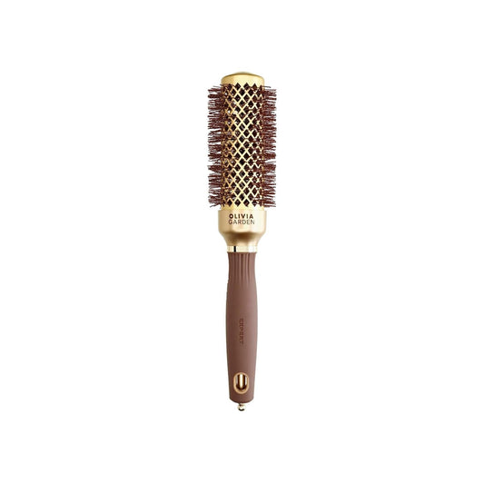 Olivia Garden Expert Blowout Shine Hair Brush: Wavy Bristles for Salon-Quality Blowouts & Enhanced Shine