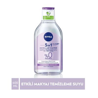 Nivea Micellar Makeup Remover Water - Gentle, Effective Cleansing for Sensitive Skin - 13.53 fl oz