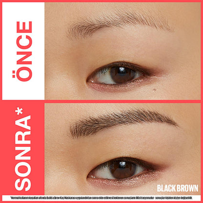 Maybelline Build a Brow 2-in-1 Eyebrow Pencil & Gel - Long-Lasting, Smudge-Proof Eyebrow Makeup Solution