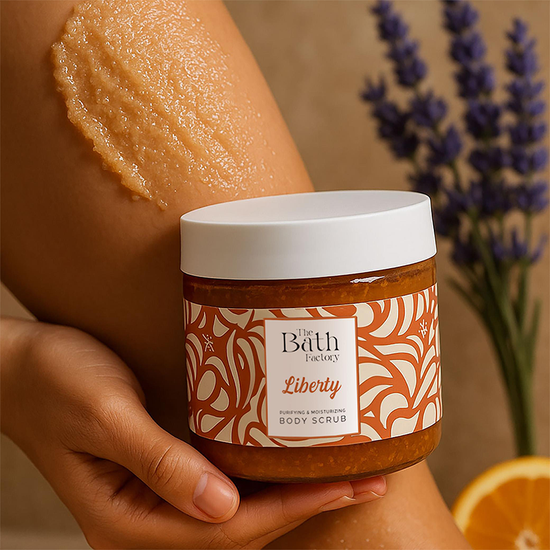 The Bath Factory Liberty Body Scrub with Shea & Jojoba 300g
