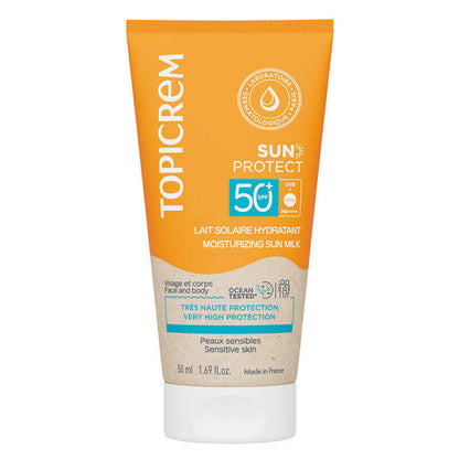 Topicrem Sun Protect Moisturizing Sun Milk SPF 50+ 50 ml