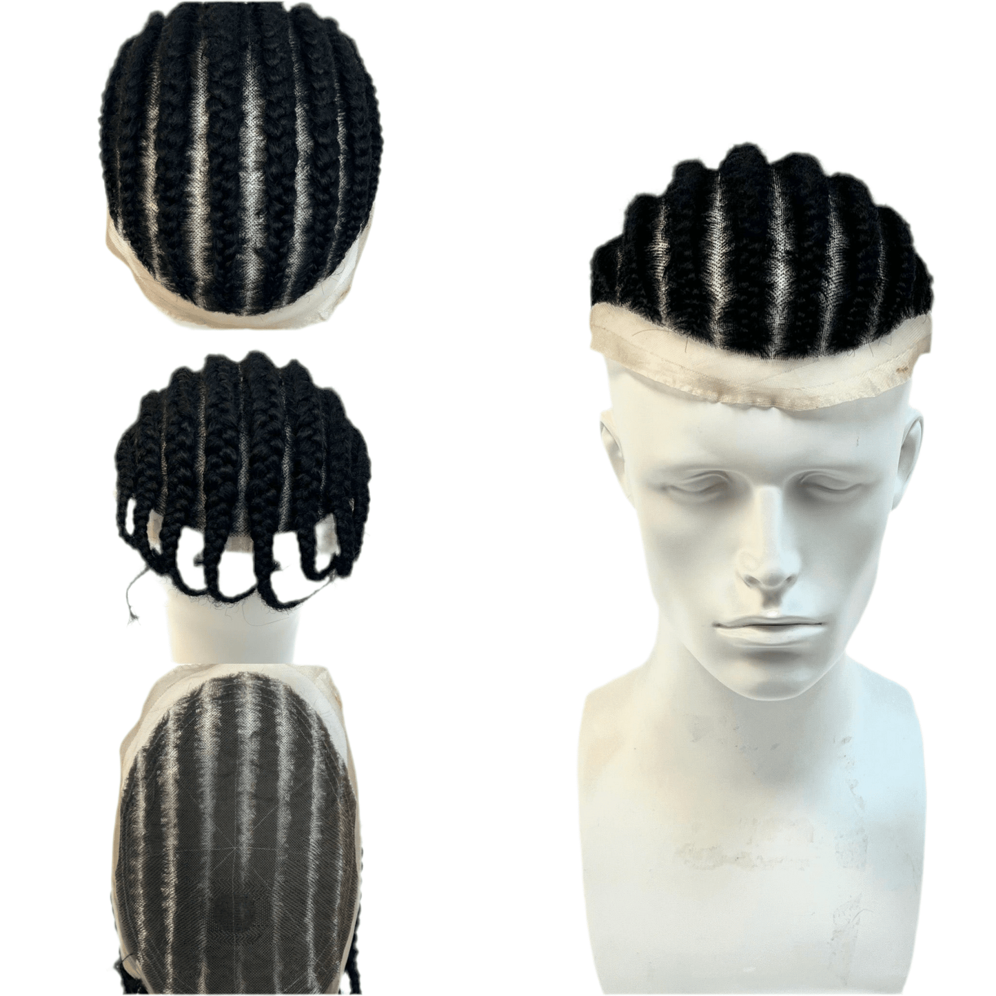 VIP Extensions Full Lace Toupee 100% Human Hair Hairpiece - Choose Color