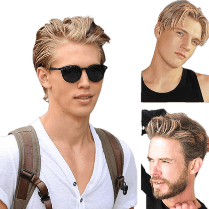 VIP Extensions Full Lace Toupee 100% Human Hair Hairpiece - Choose Color