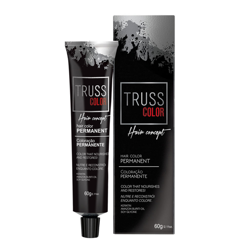 Truss Permanent Hair Color 8.44 Light Intense Copper Blonde