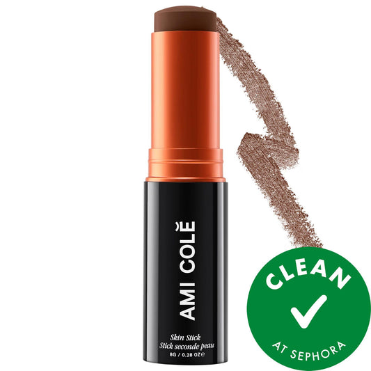 Glossier Skin-Enhancing Lightweight & Blurring Foundation Stick - Natural Finish, Buildable Coverage, Clean Beauty Makeup