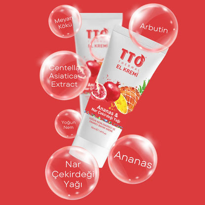 TTO Pineapple & Pomegranate Seed Oil Hand Cream 50 ml