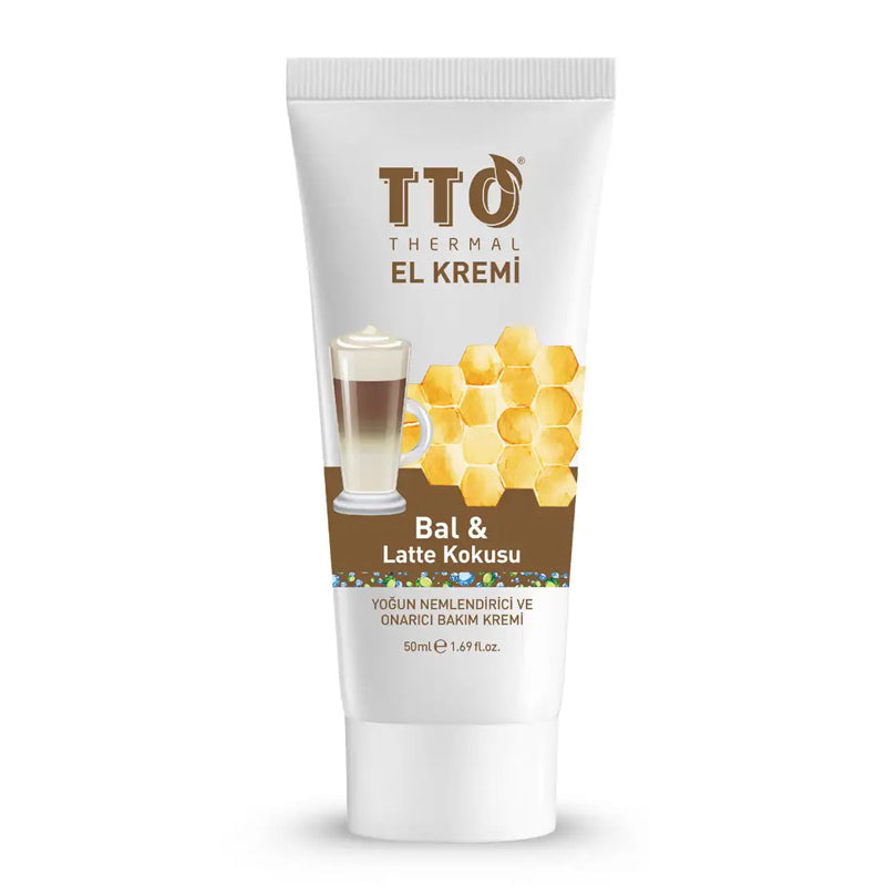 TTO Honey & Latte Scented Hand Cream for Soft Skin 50 ml