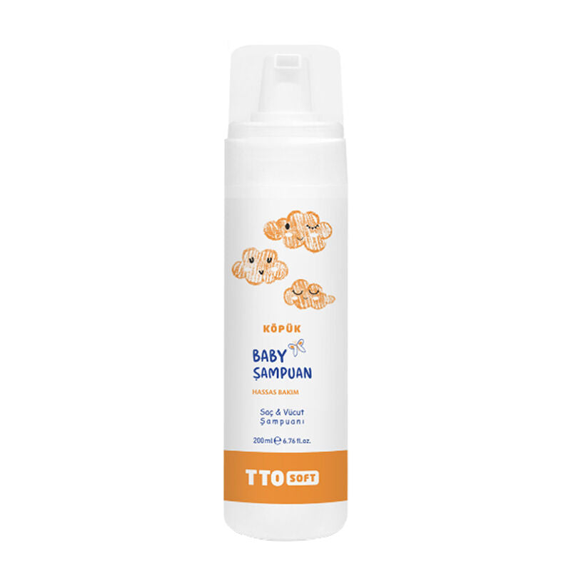 TTO Soft Baby Foam Shampoo with Tea Tree Oil 200 ml