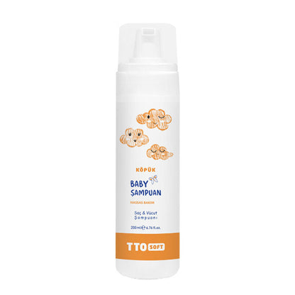 TTO Soft Baby Foam Shampoo with Tea Tree Oil 200 ml