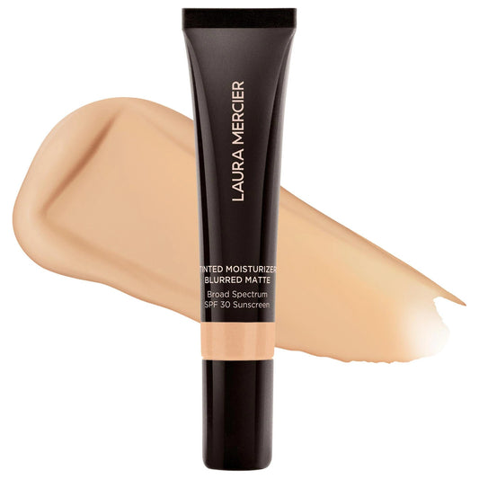Glossier Tinted Moisturizer Oil Free Blurred Matte SPF 30 - Vegan Skincare with 24h Shine Control
